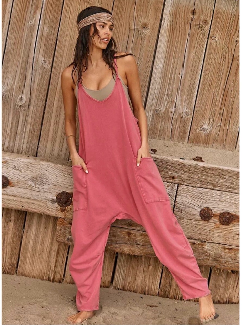 Free People Hot Shot Onesie Jumpsuit